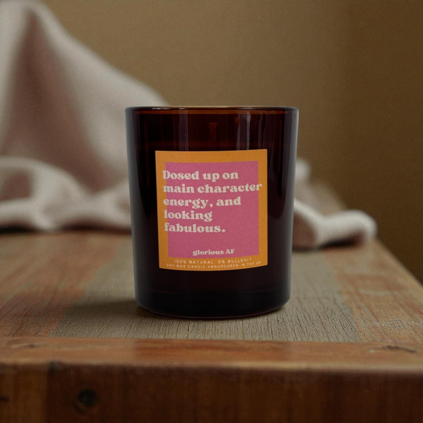 "Main Character Energy" Funny Candle