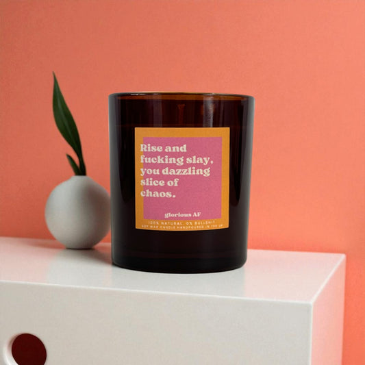 "Dazzling Chaos" Funny Candle