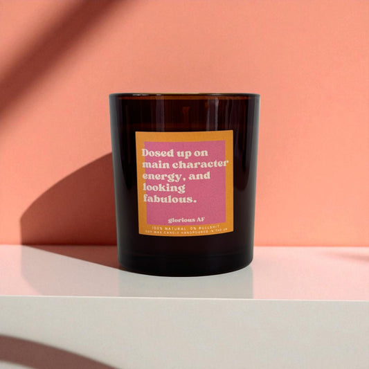 "Main Character Energy" Funny Candle