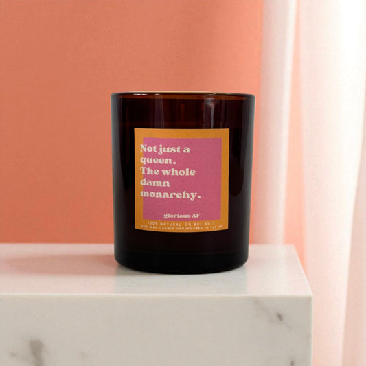 "Not Just a Queen" Funny Candle