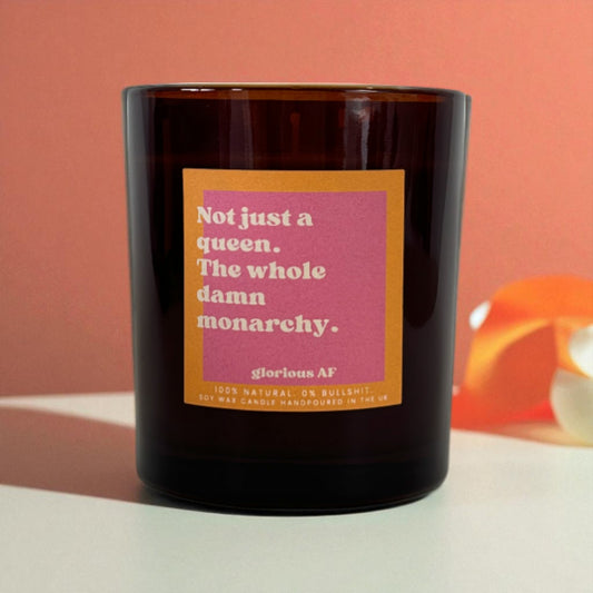 "Not Just a Queen" Funny Candle